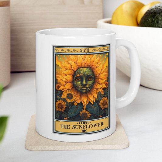 The Sunflower Tarot Card Mug