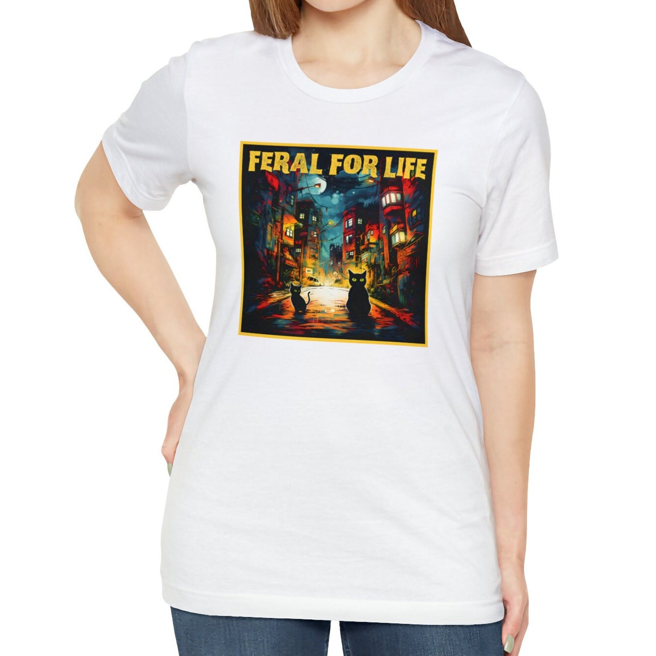 Feral For Life Cat Shirt