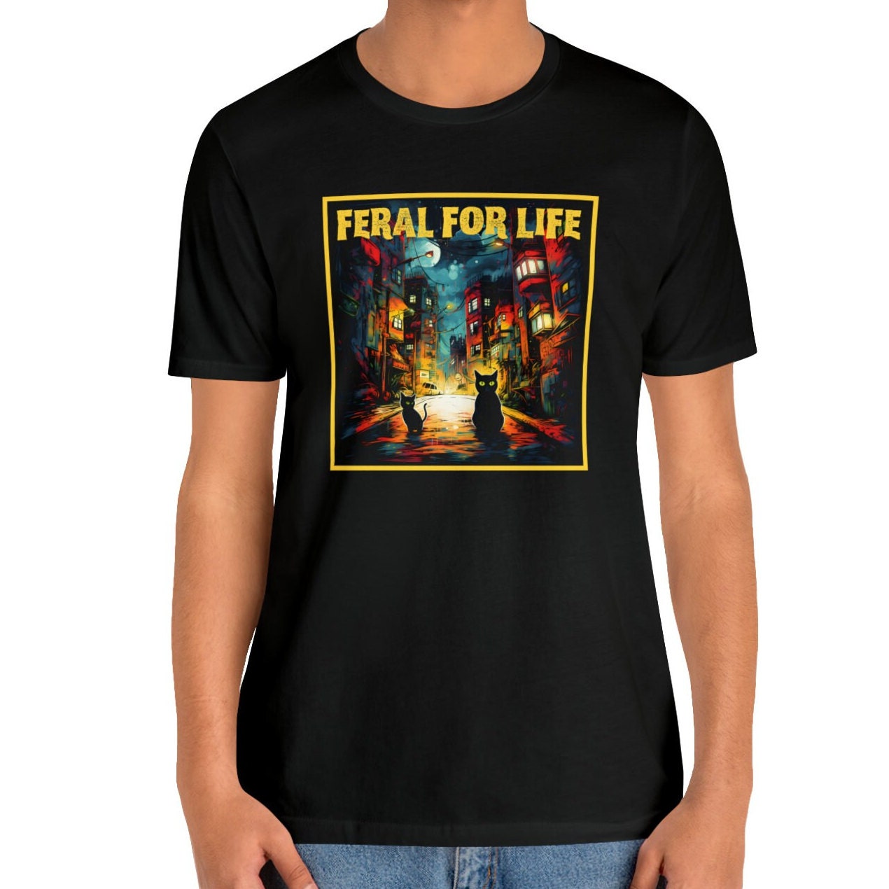 Feral For Life Cat Shirt