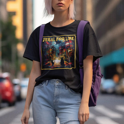 Feral For Life Cat Shirt