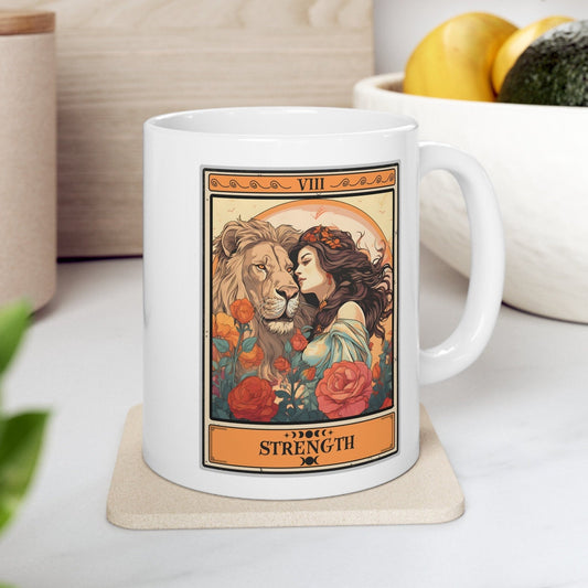 Strength Tarot Card Mug