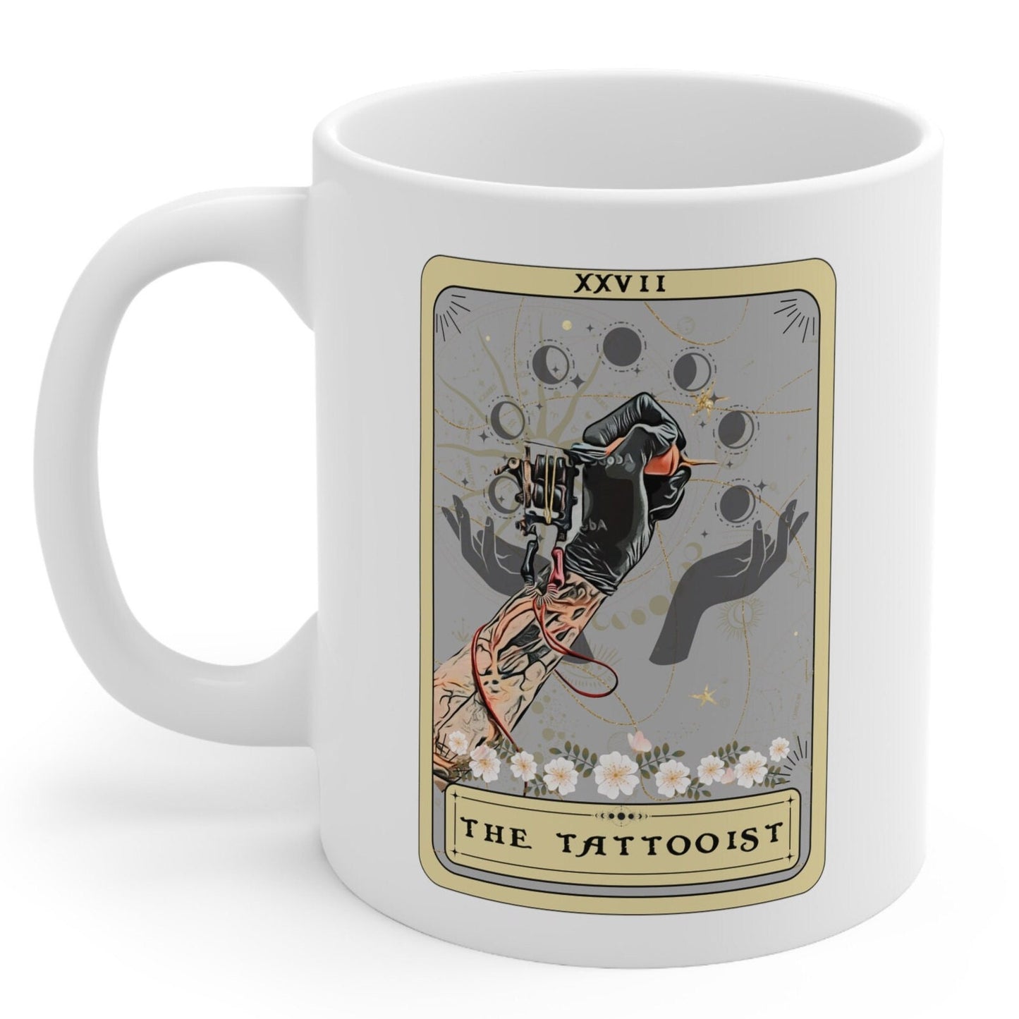 The Tattoo Artist Tarot Card Mug, Tattooist