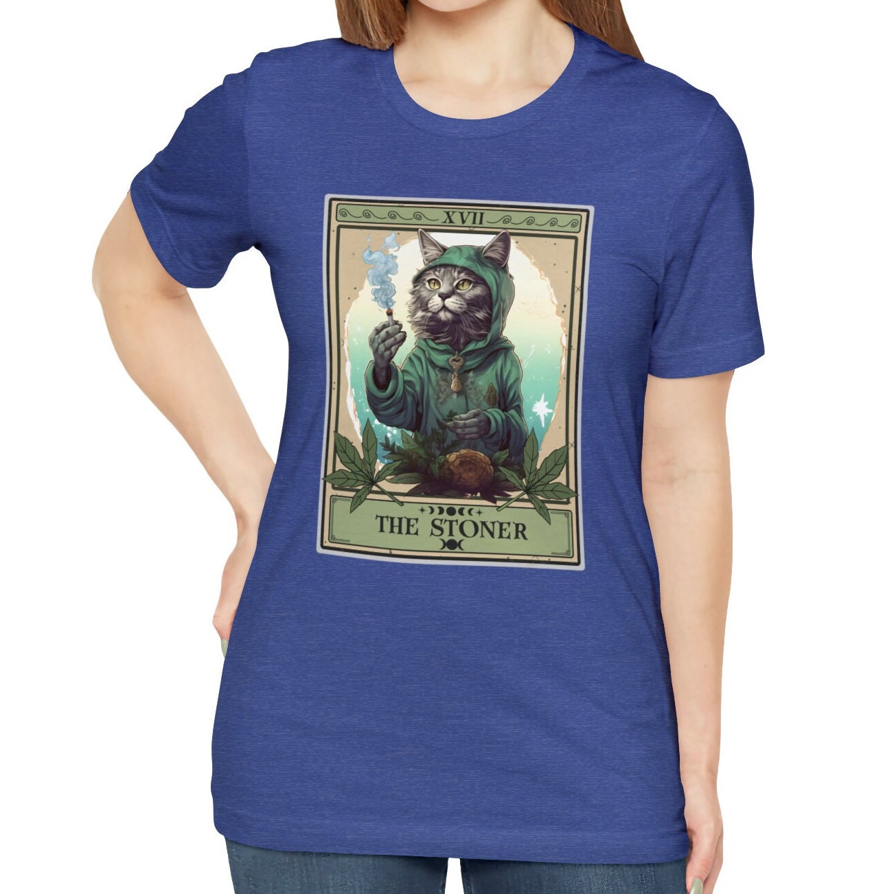 The Stoner Tarot Card Shirt, Cat Mom