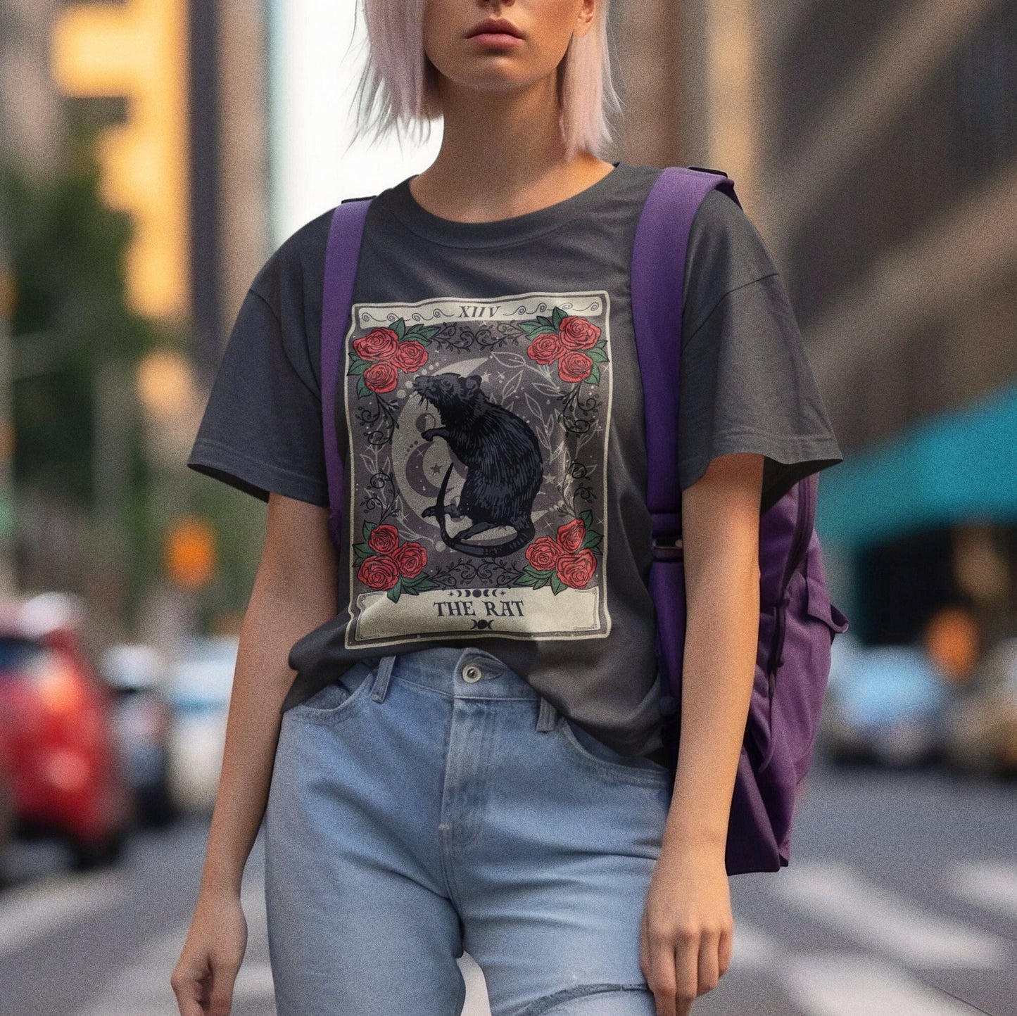 Rat Tarot Card T-Shirt