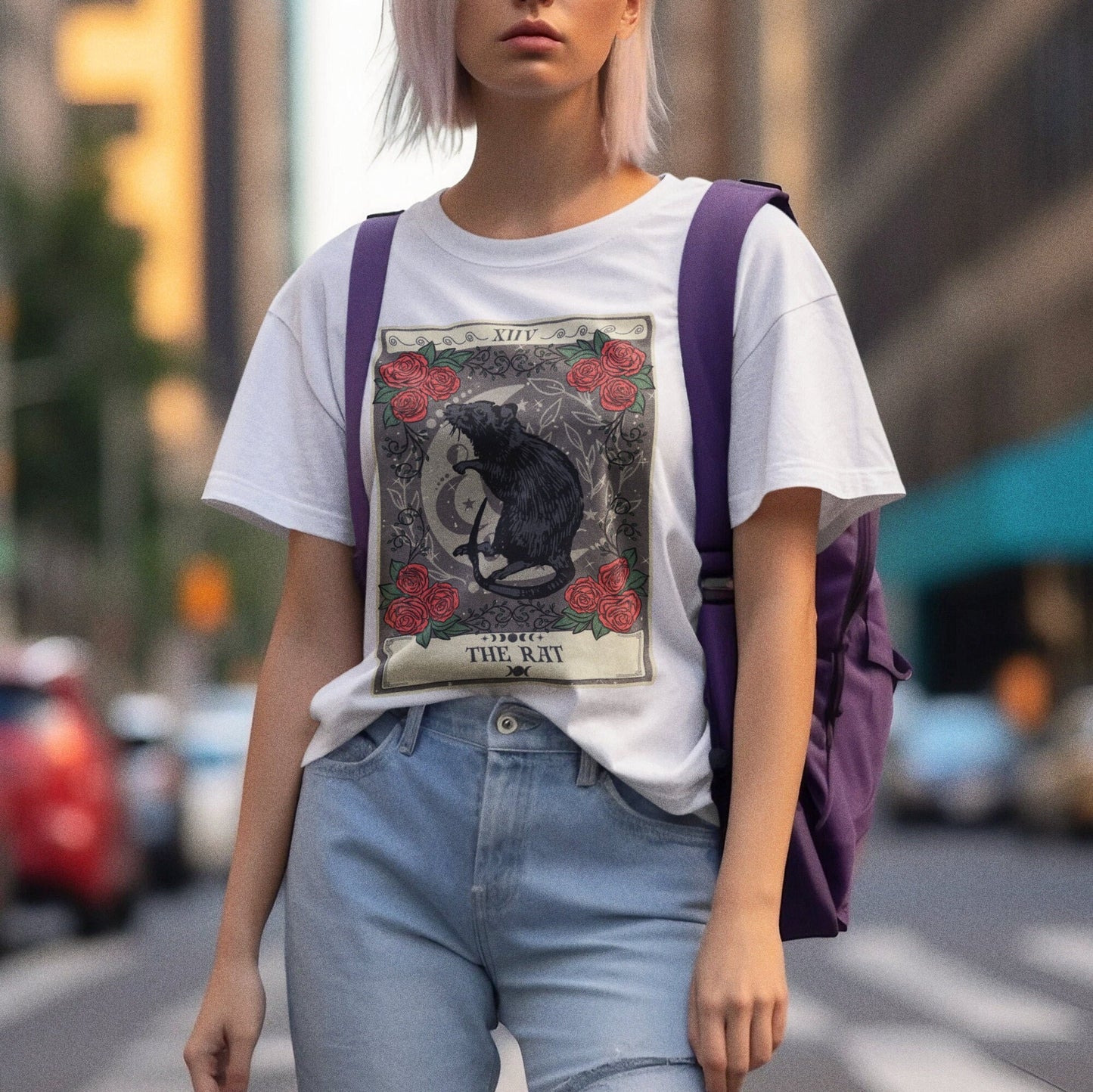 Rat Tarot Card T-Shirt
