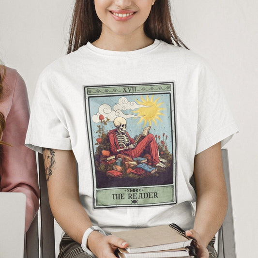 The Reader Tarot Card Shirt, Reading Lover