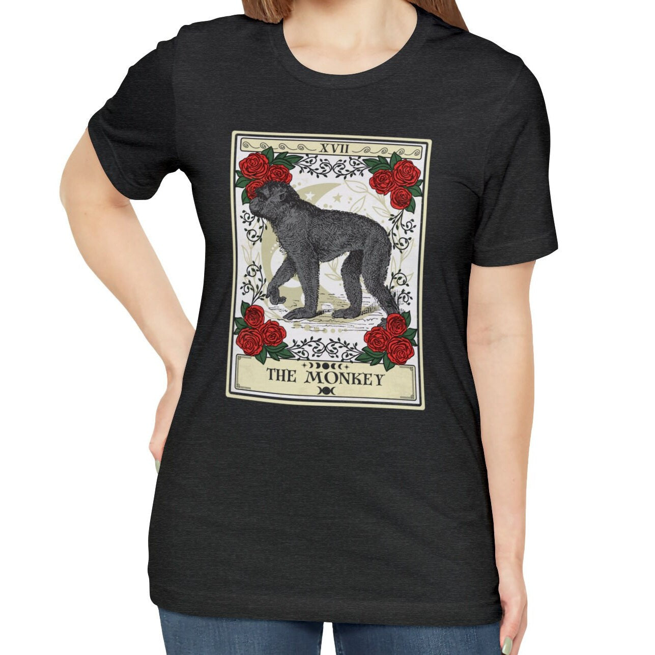 The Monkey Tarot Card Shirt, Animal Lover