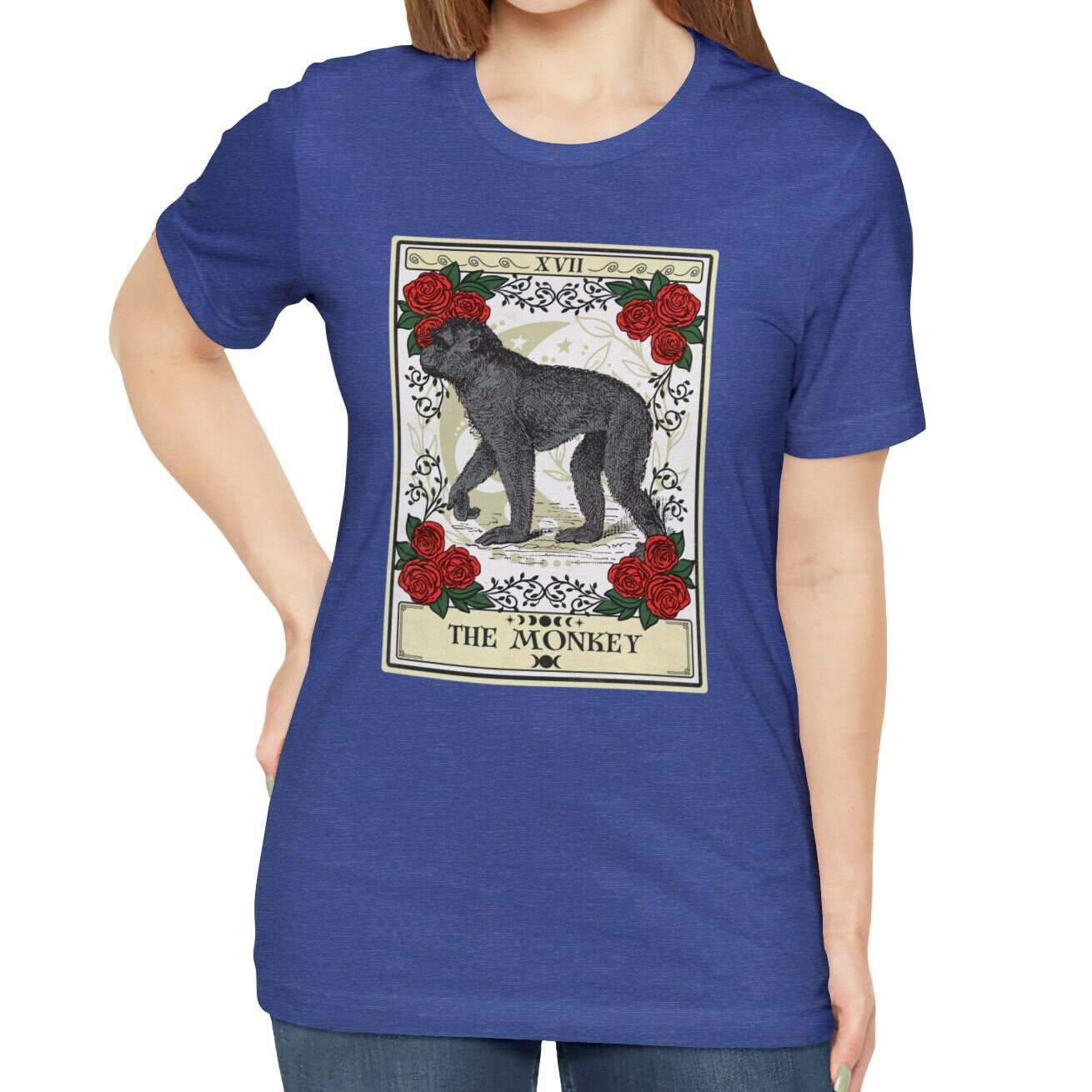 The Monkey Tarot Card Shirt, Animal Lover