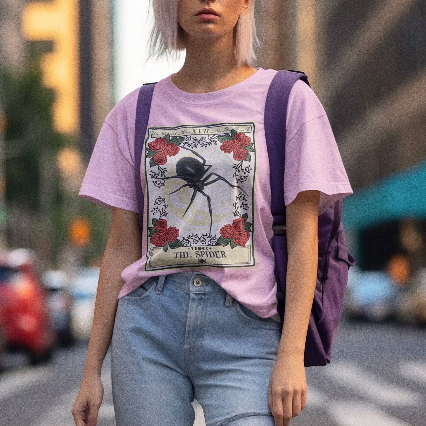 The Spider Tarot Card Shirt