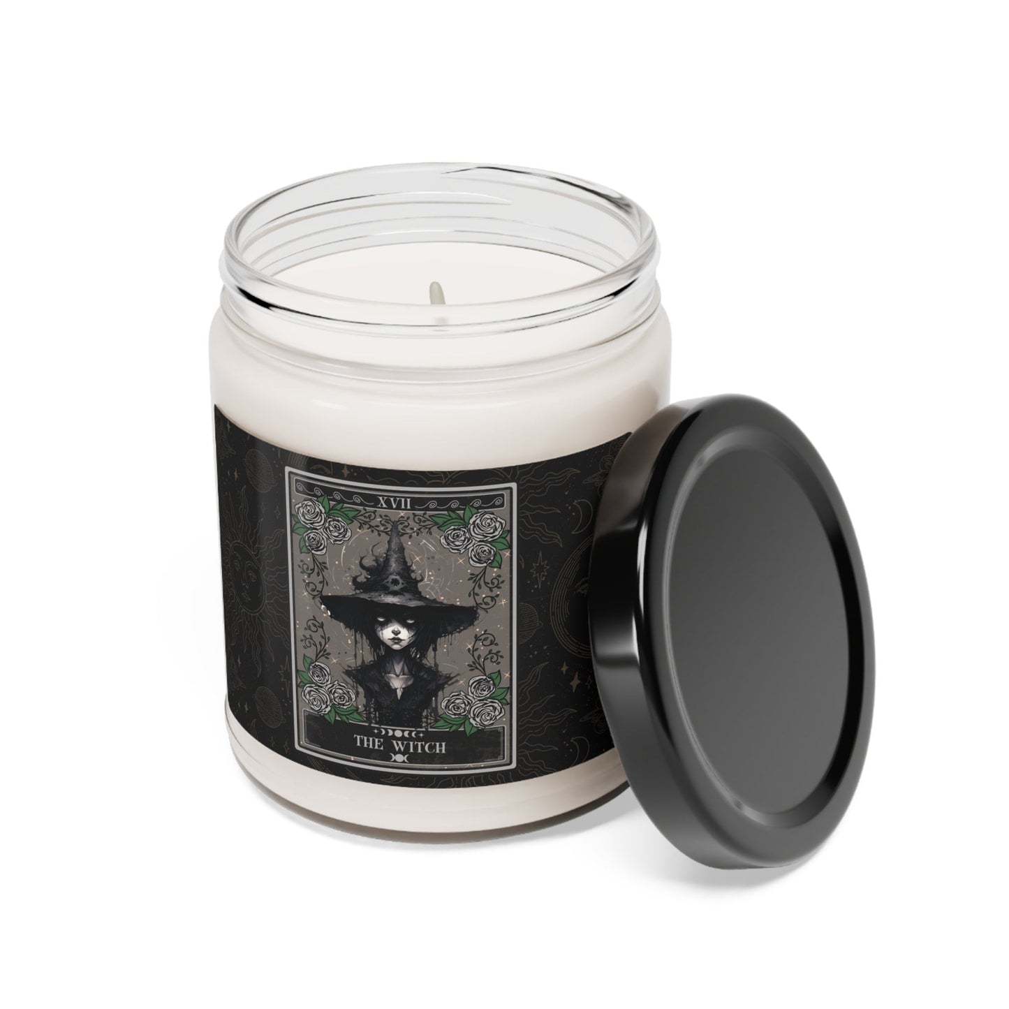 The Witch Tarot Card Soy Candle, 9oz (2.8" x 3.5")