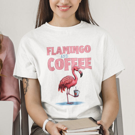 Flamingo Coffee Shirt
