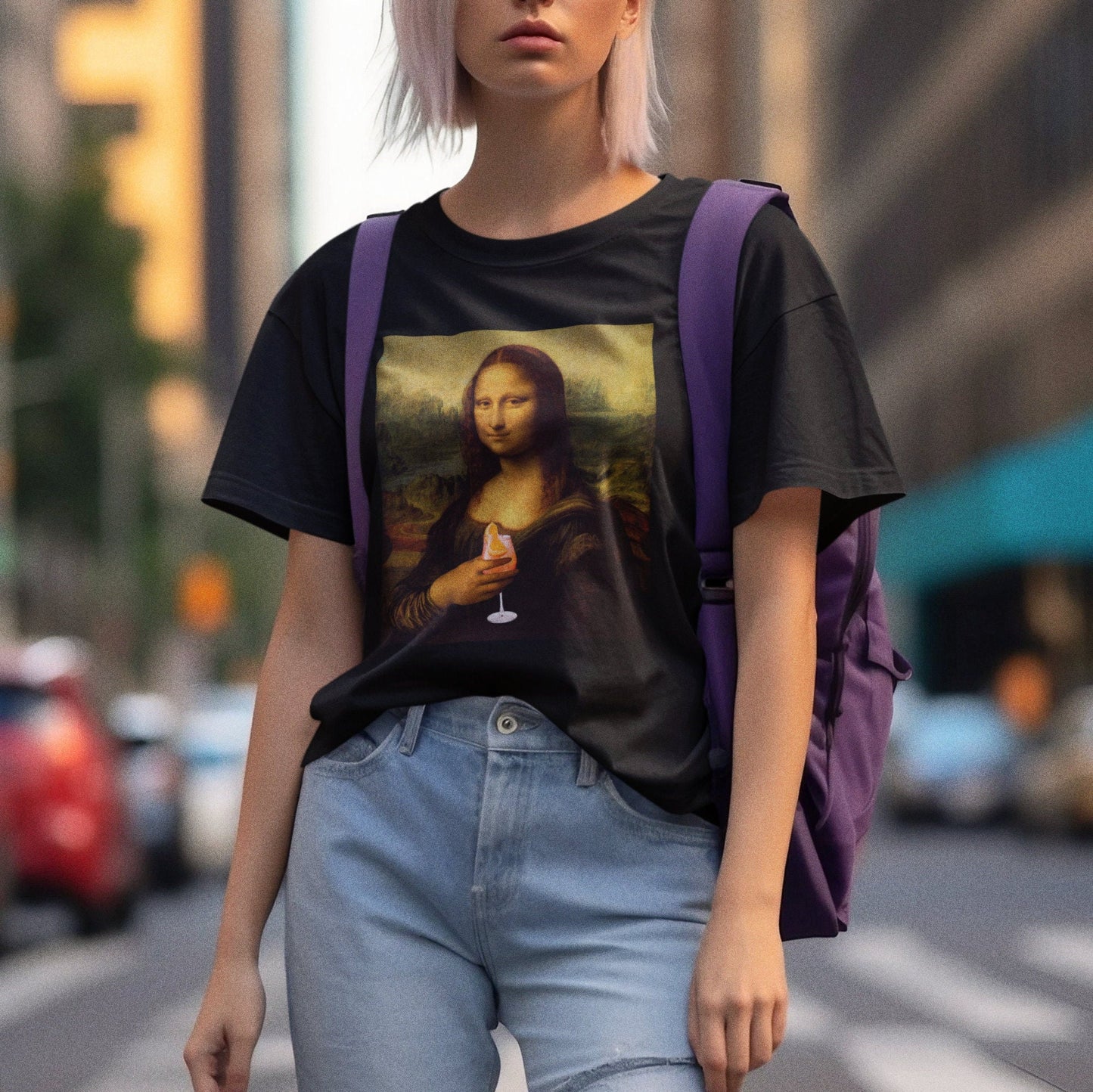 Mona Lisa Aperol Spritz Shirt