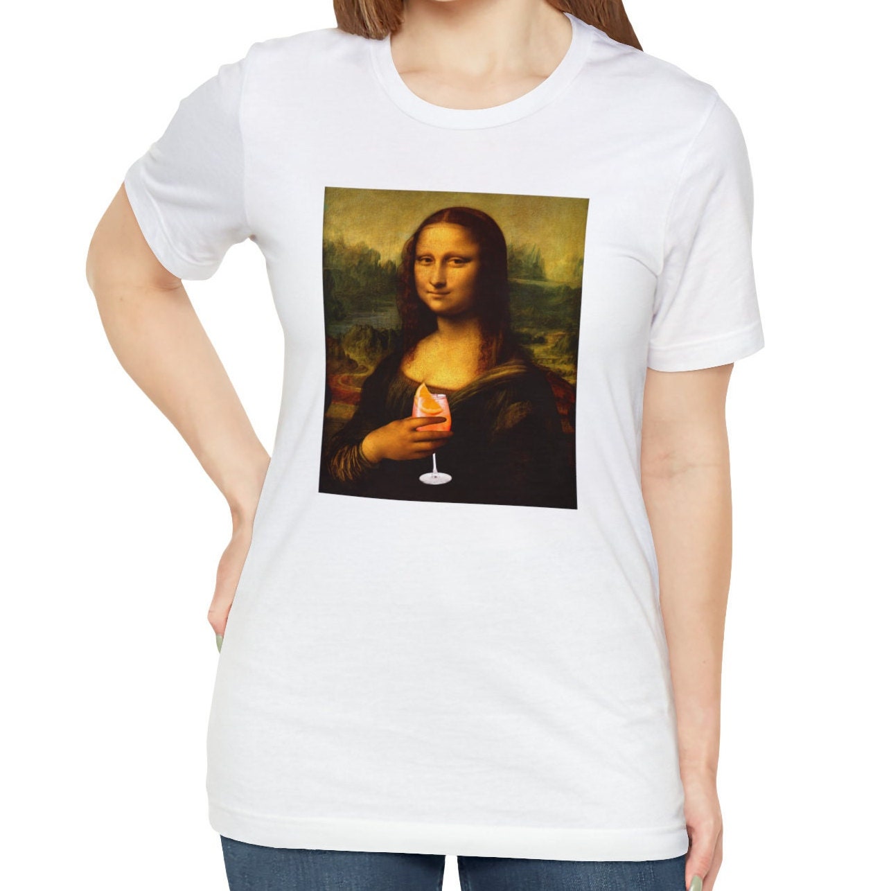 Mona Lisa Aperol Spritz Shirt