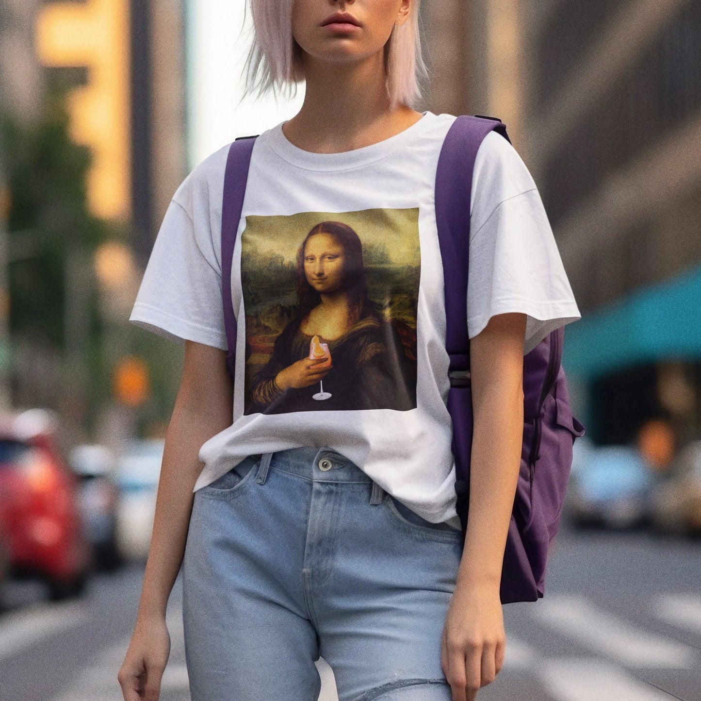 Mona Lisa Aperol Spritz Shirt