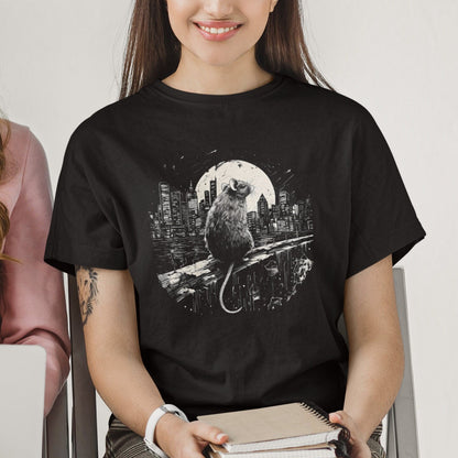 City Rat T-shirt Animal Lover