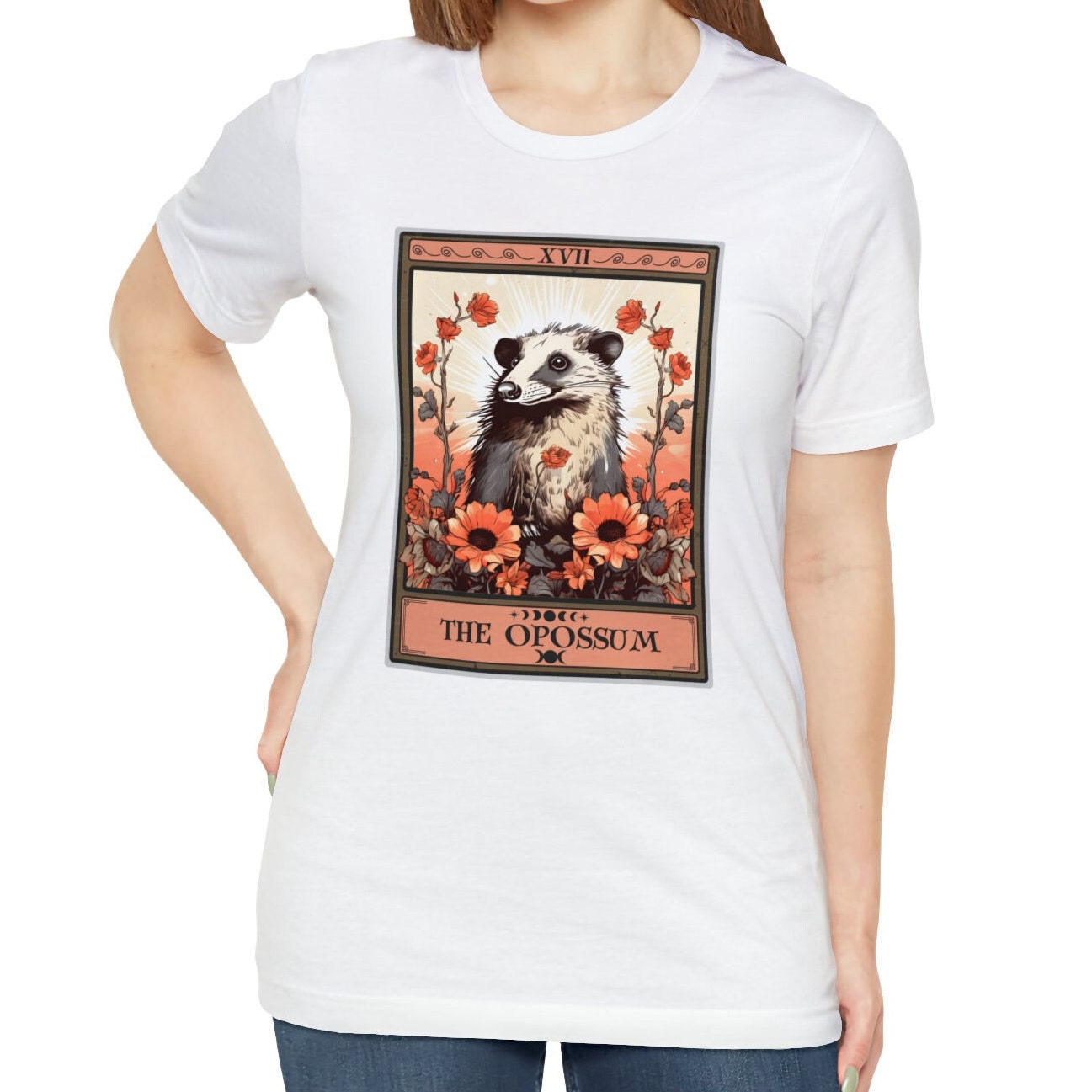 Opossum Tarot Card Shirt