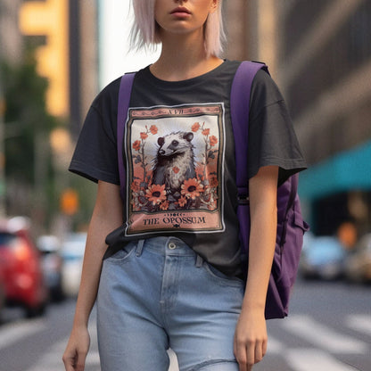 Opossum Tarot Card Shirt