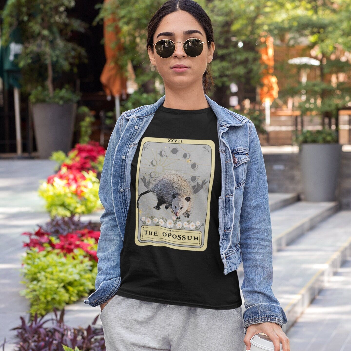 The Opossum Tarot Card Shirt, Opossum Lover