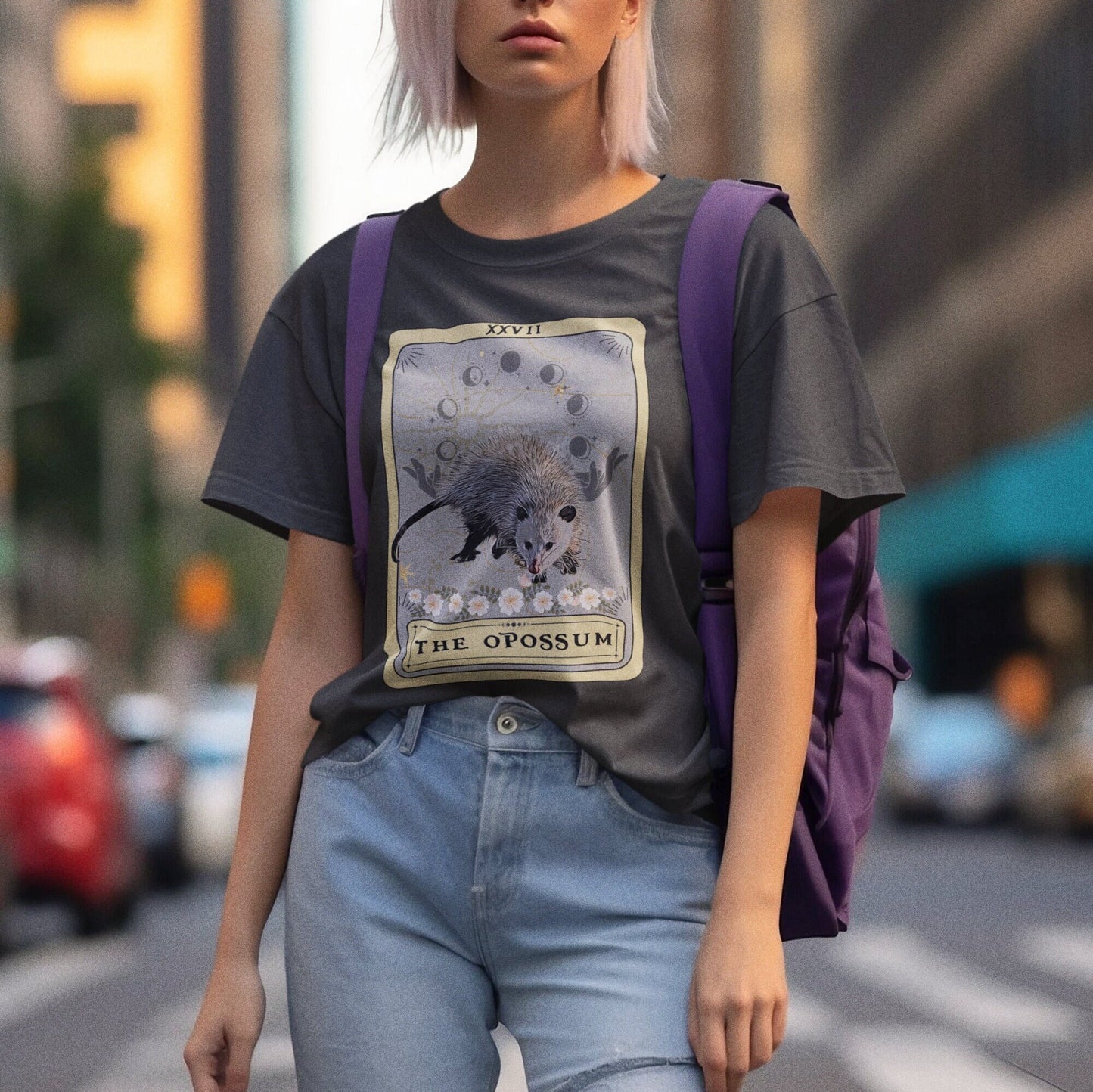 The Opossum Tarot Card Shirt, Opossum Lover