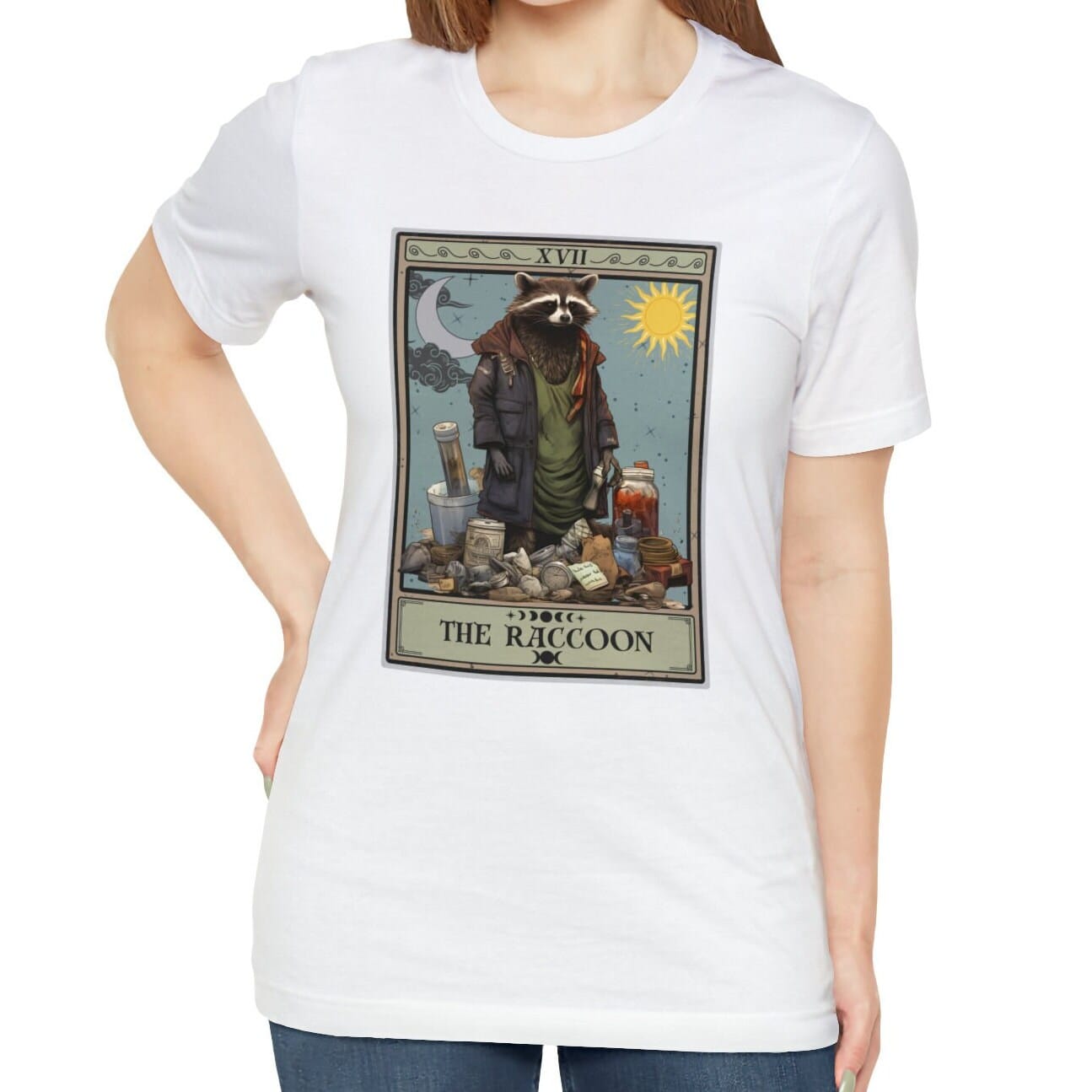 The Raccoon Tarot Card Shirt