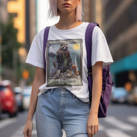 The Raccoon Tarot Card Shirt