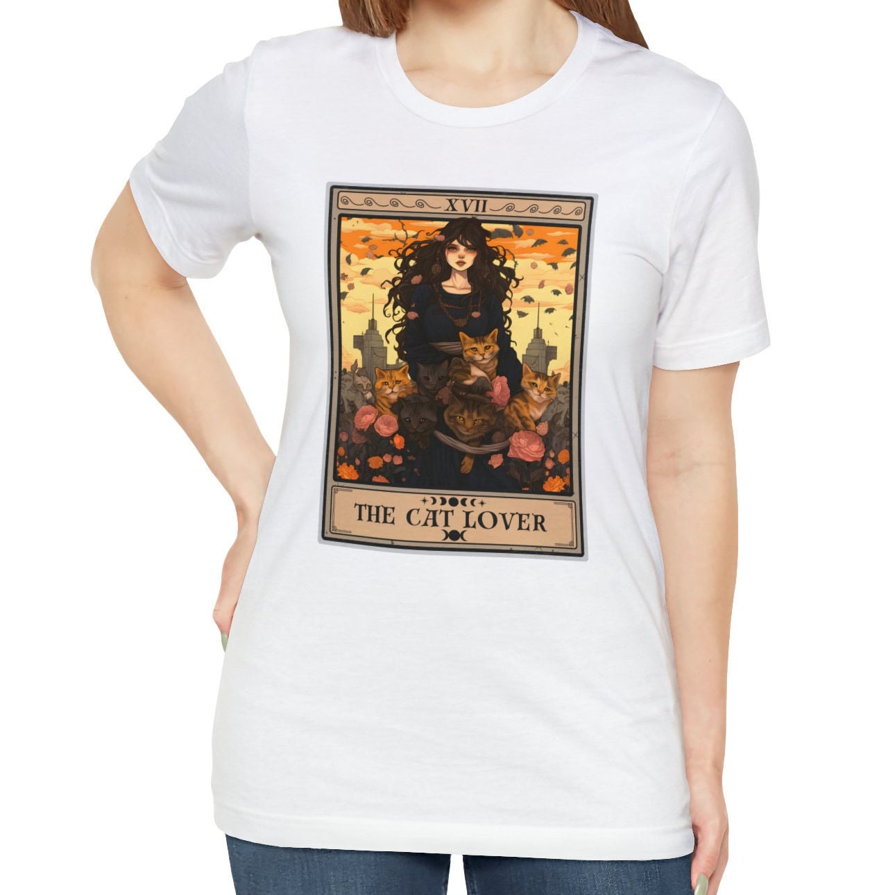 The Cat Lover Tarot Card Shirt