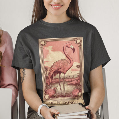 The Flamingo Tarot Card Shirt