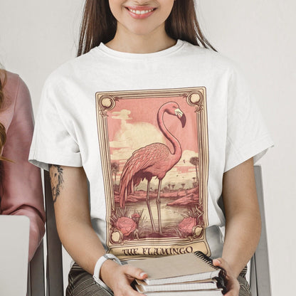 The Flamingo Tarot Card Shirt
