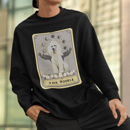 Poodle Tarot Card Sweatshirt Dog Lover