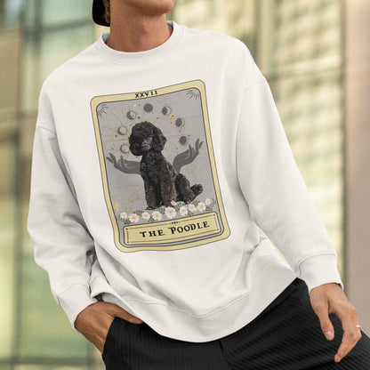 The Poodle Tarot Card Sweatshirt, Dog Lover