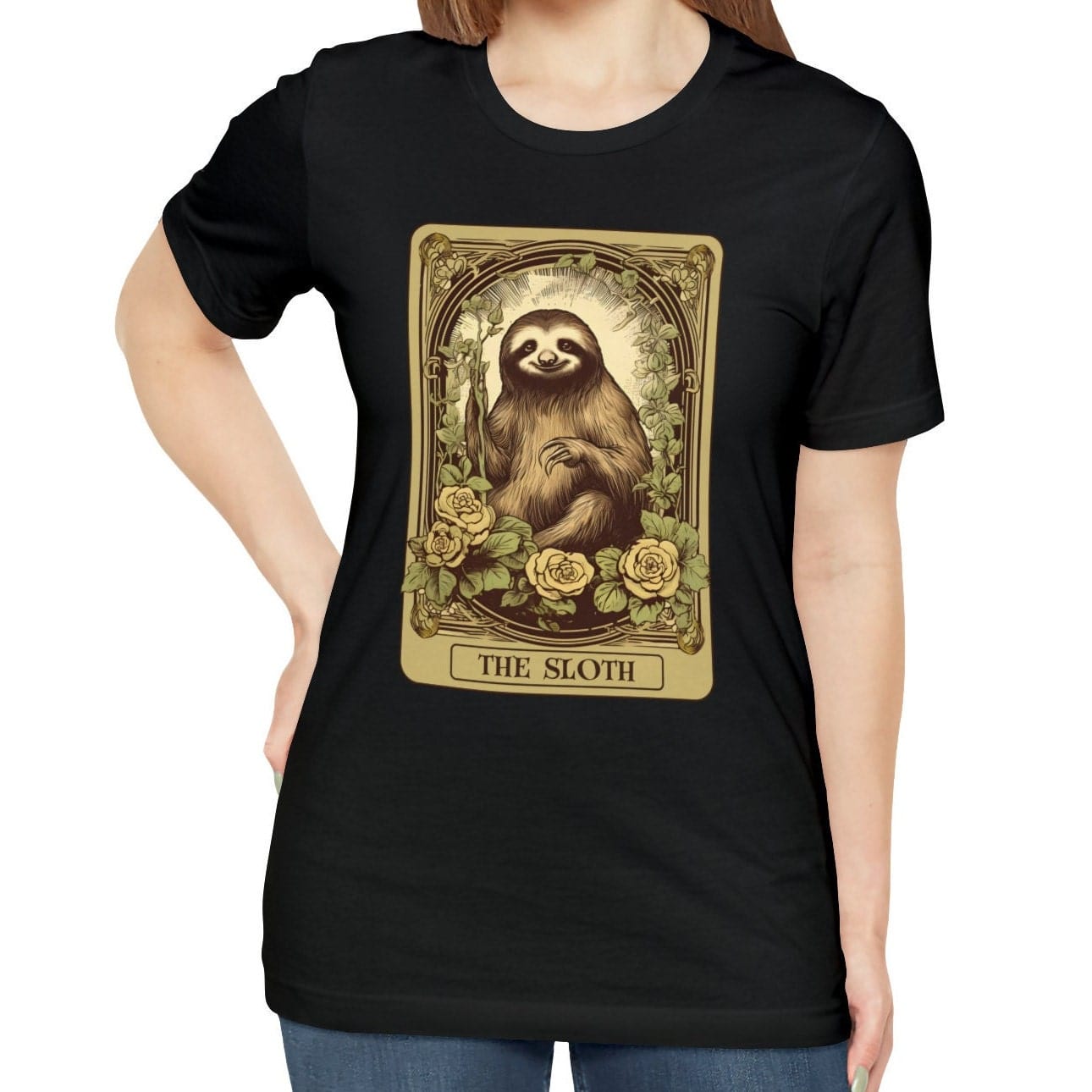 The Sloth Tarot Card Shirt, Animal Lover