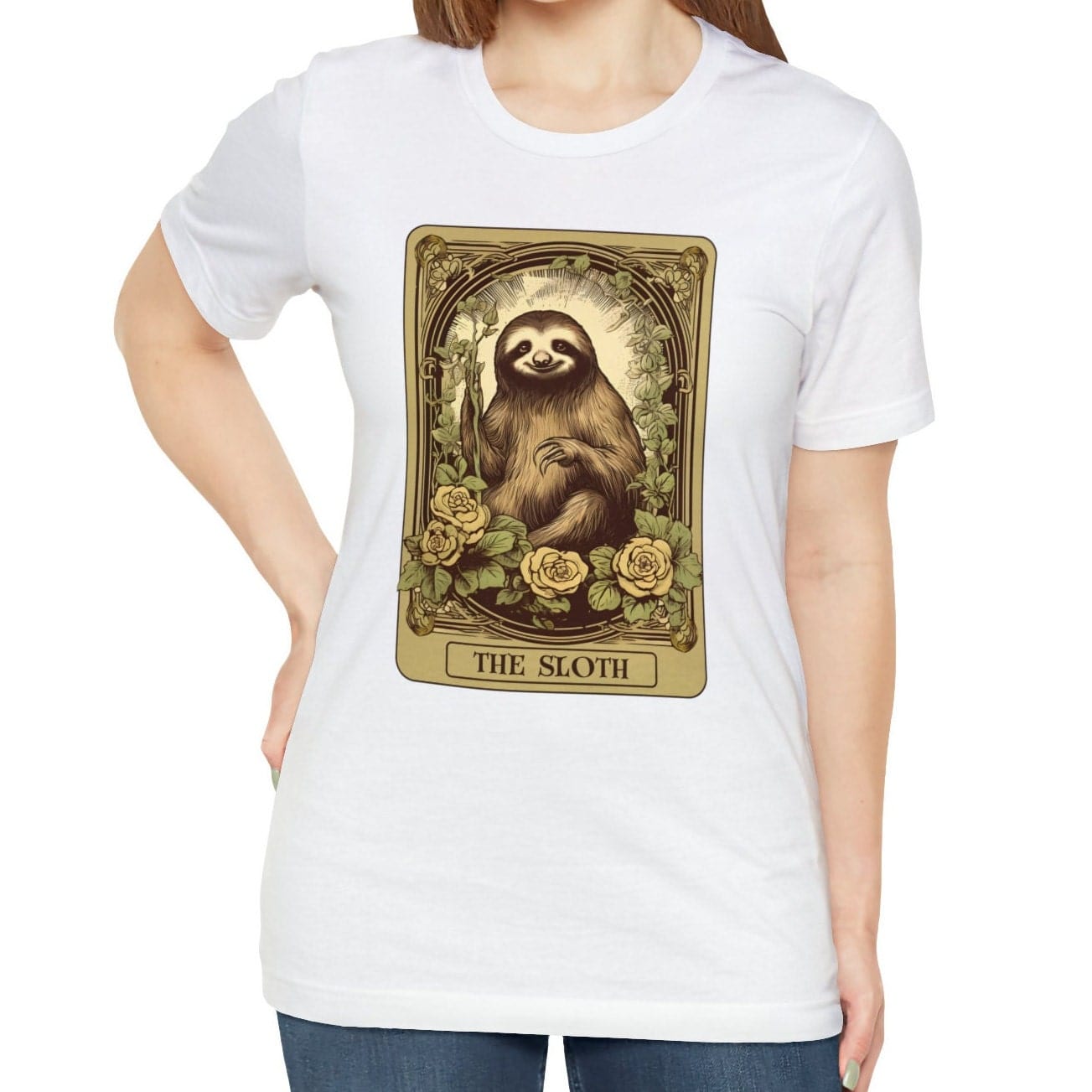 The Sloth Tarot Card Shirt, Animal Lover