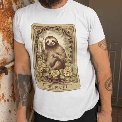 The Sloth Tarot Card Shirt, Animal Lover