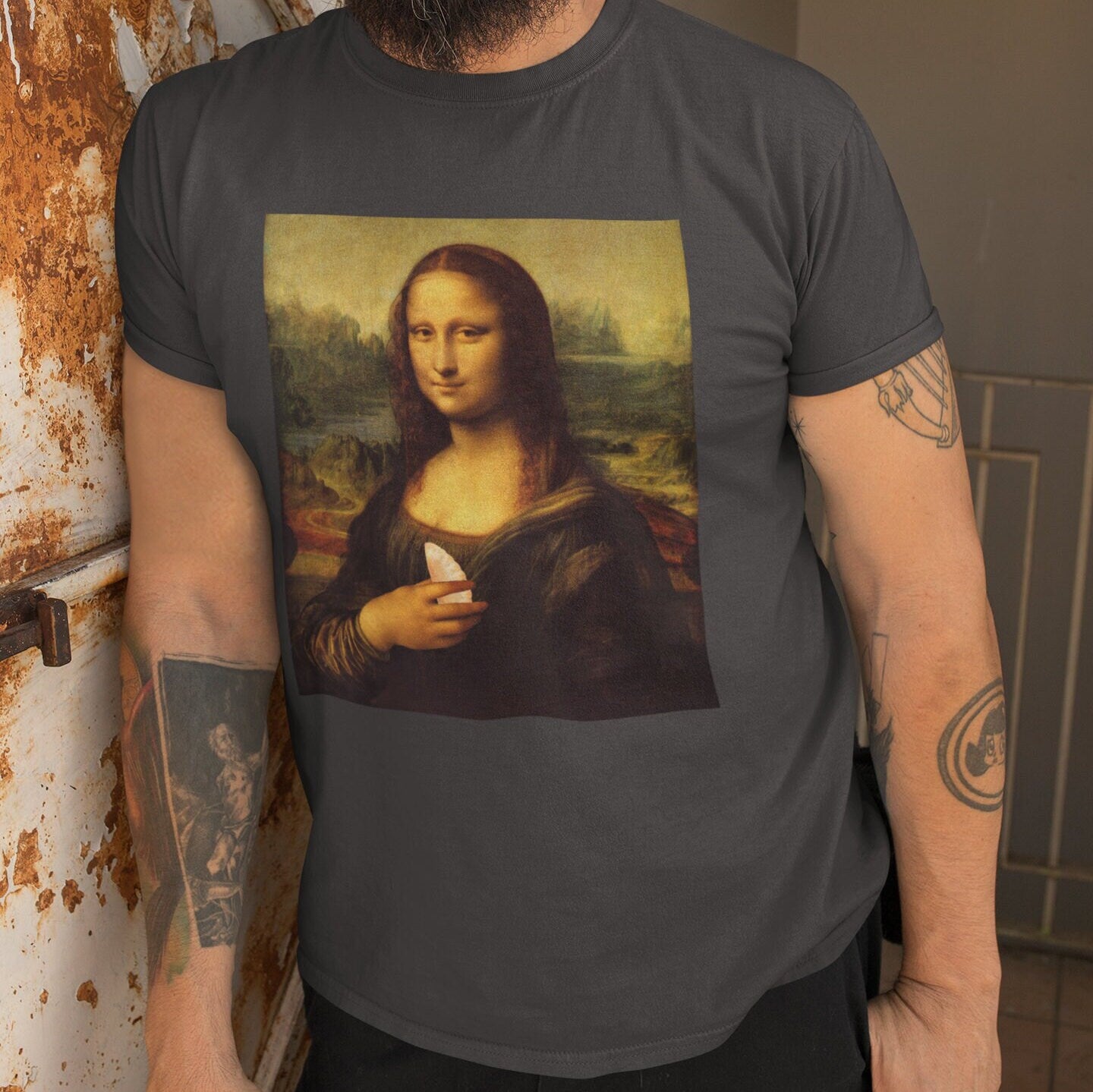 Mona Lisa Empanada Shirt