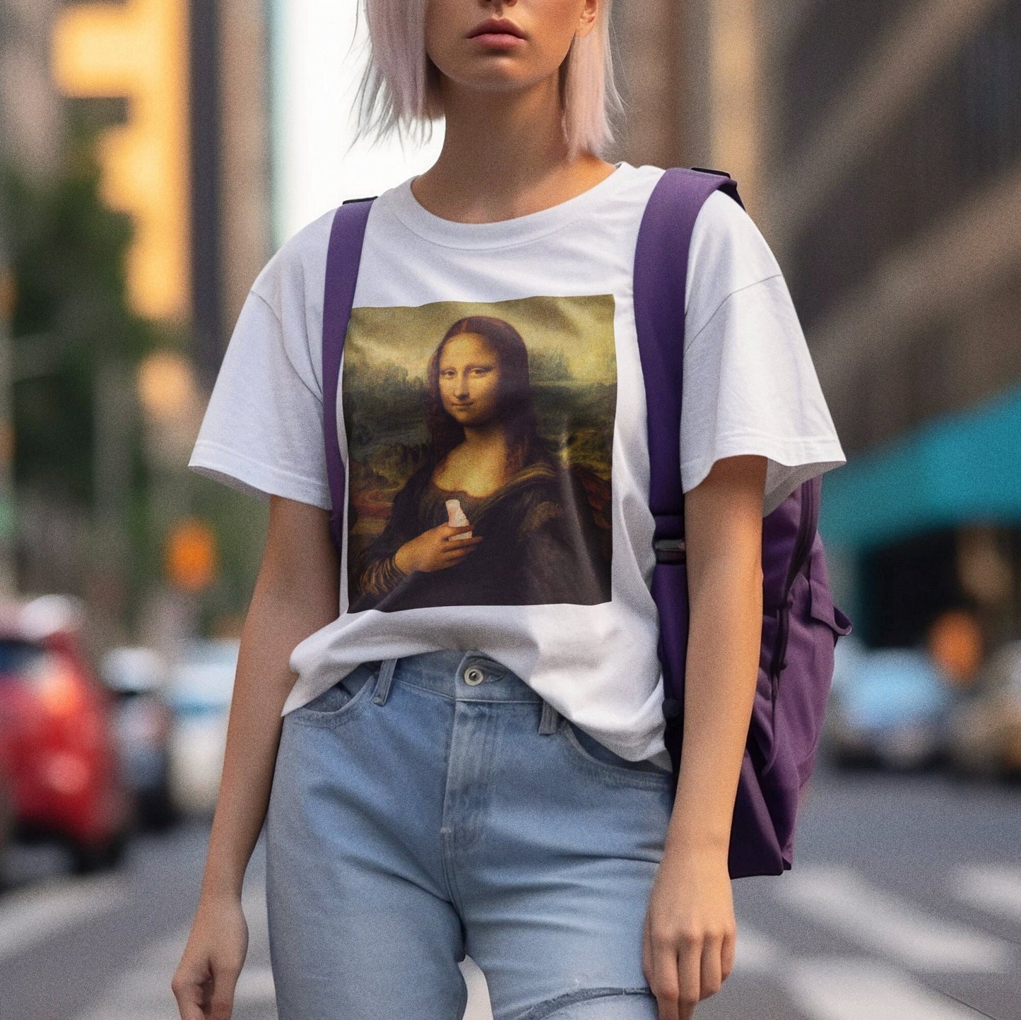 Mona Lisa Empanada Shirt