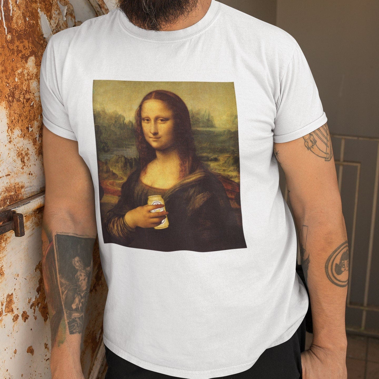 Mona Lisa Beer Shirt