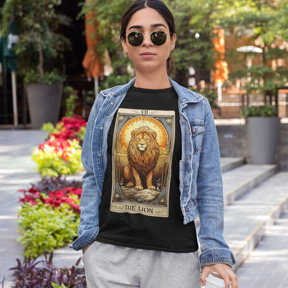 The Lion Tarot Card Shirt, Animal Lover