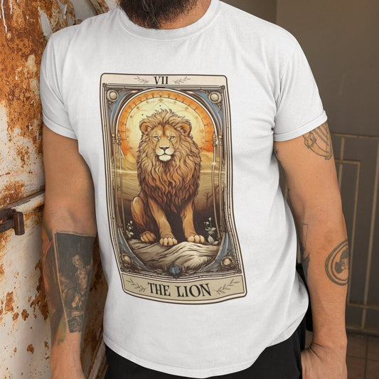 The Lion Tarot Card Shirt, Animal Lover