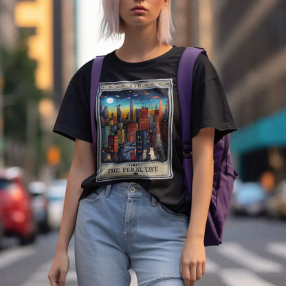 The Feral Life Tarot Card Shirt, Feral Cat