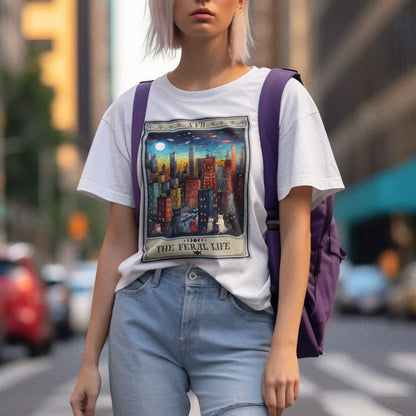 The Feral Life Tarot Card Shirt, Feral Cat