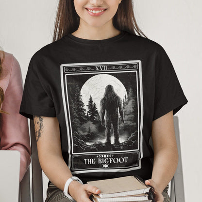 Bigfoot Tarot Card Shirt