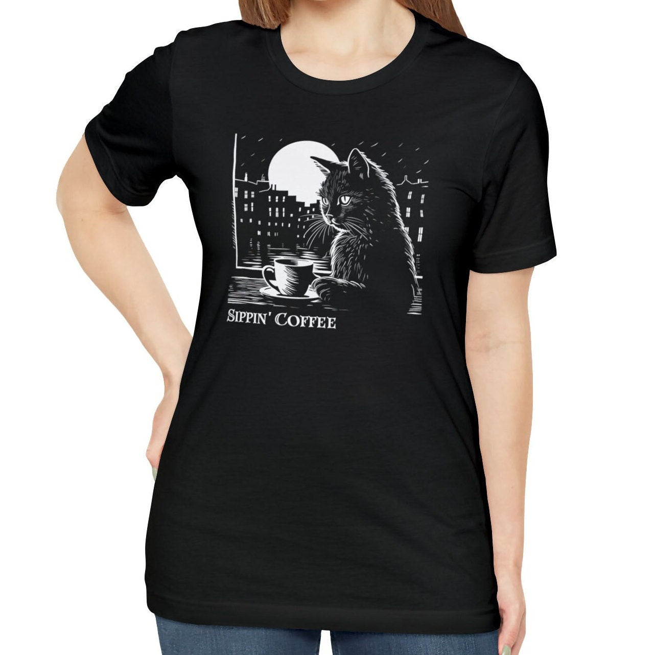 Cat Coffee Shirt