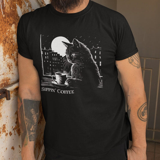 Cat Coffee Shirt