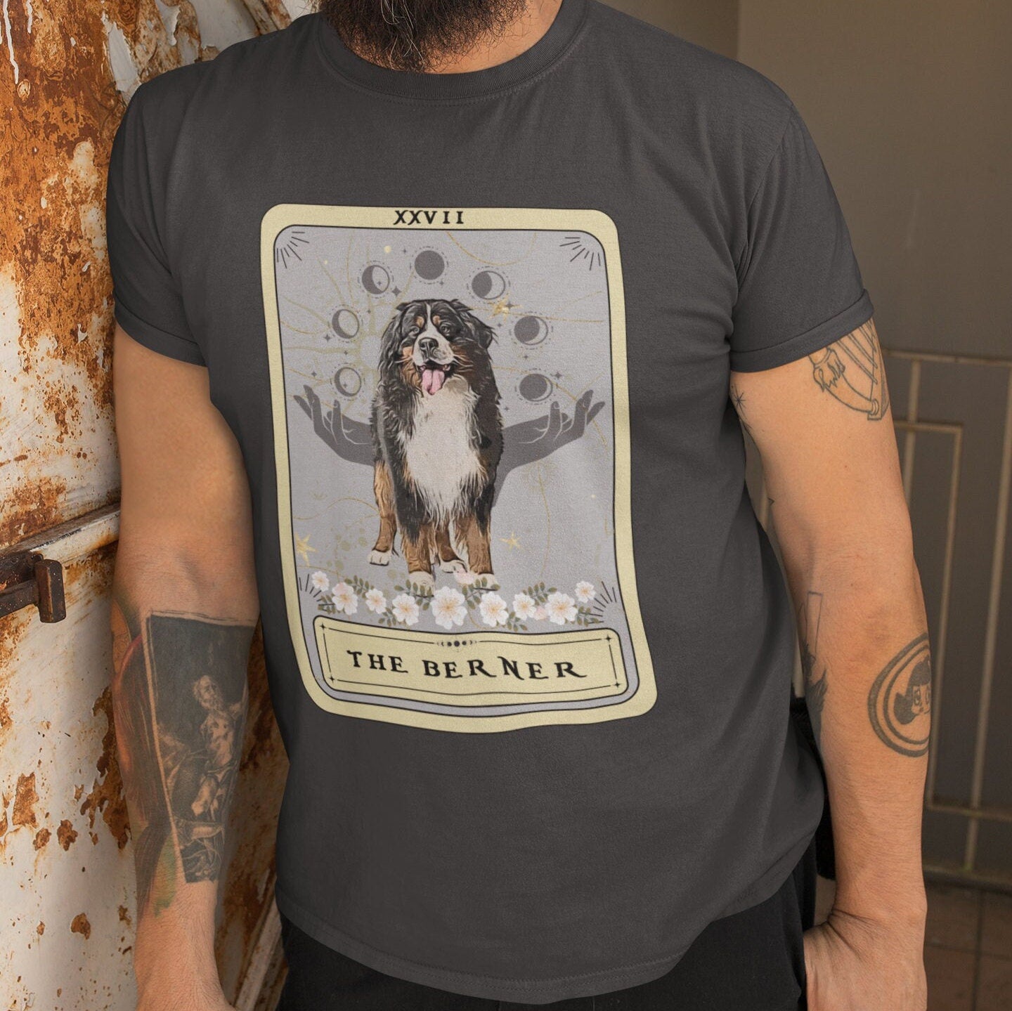 The Berner Tarot Card Shirt Bernese Shirt