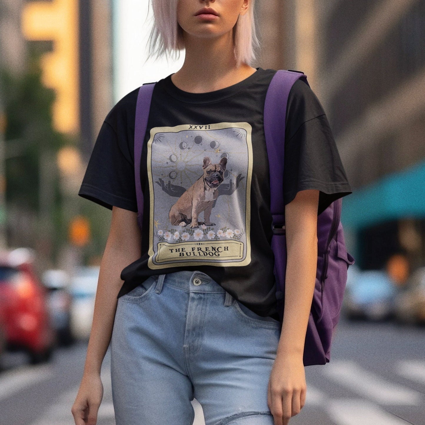 The French Bulldog dog Tarot Card Shirt