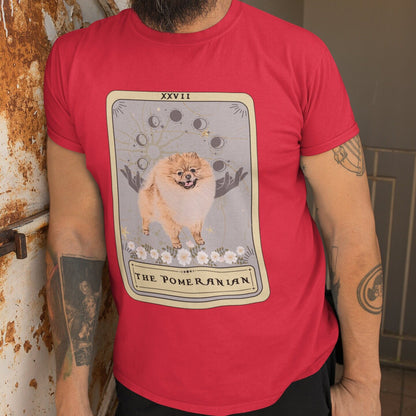 The Pomeranian Tarot Card Dog Shirt