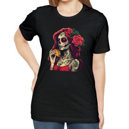 Sugar Skull Taco Shirt Mexican Food