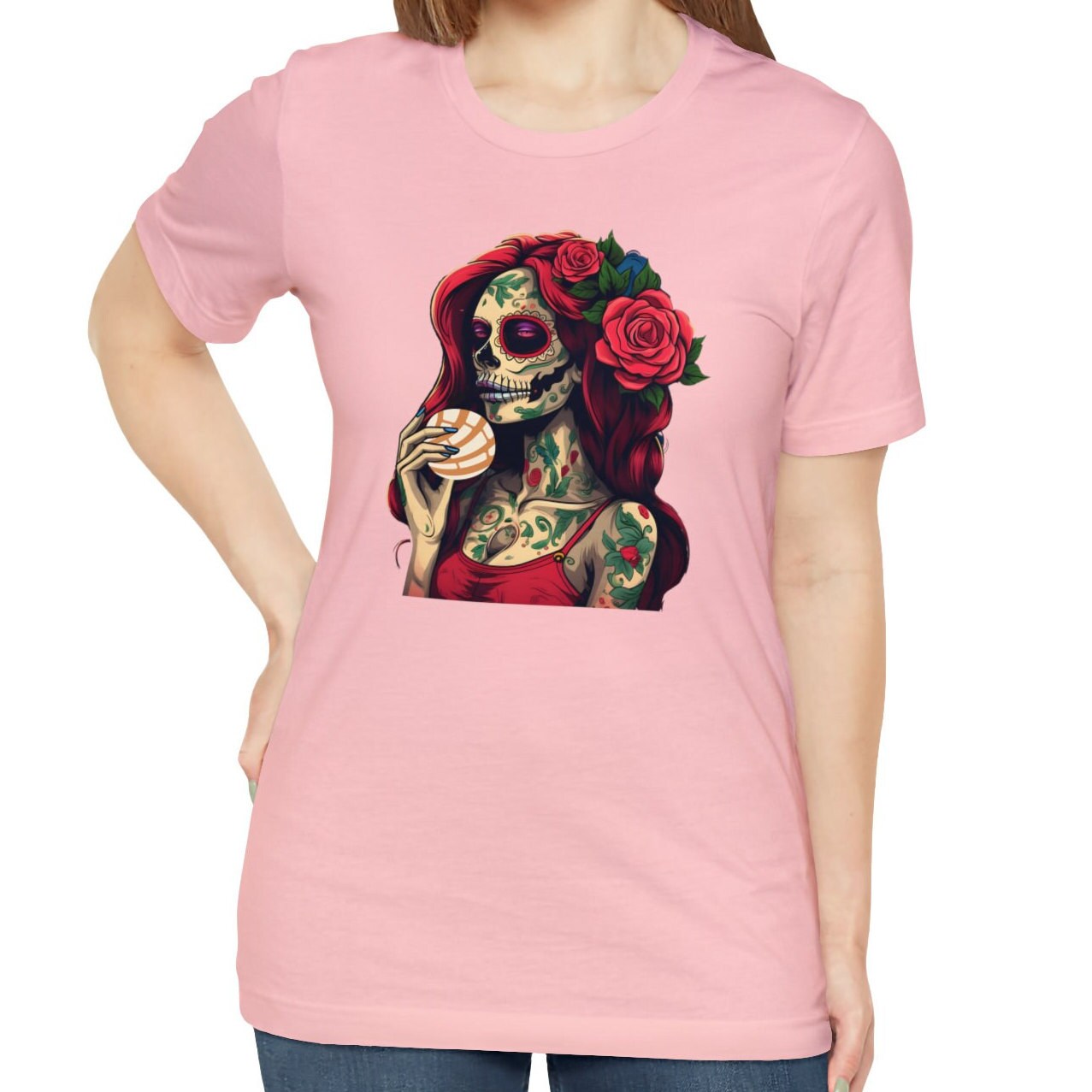 Sugar Skull Pan Dulce Shirt Day of the Dead