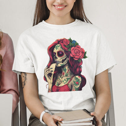 Sugar Skull Empanada Shirt, Day of the Dead