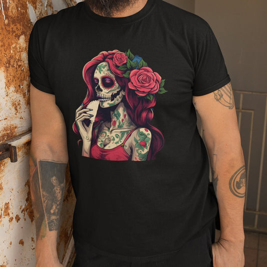 Sugar Skull Empanada Shirt, Day of the Dead